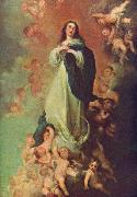 Bartolome Esteban Murillo Erscheinung der unbefleckten Maria Spain oil painting artist